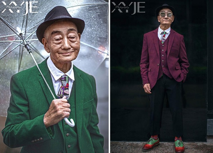 Granjero de 85 años se vuelve icono de la moda en China