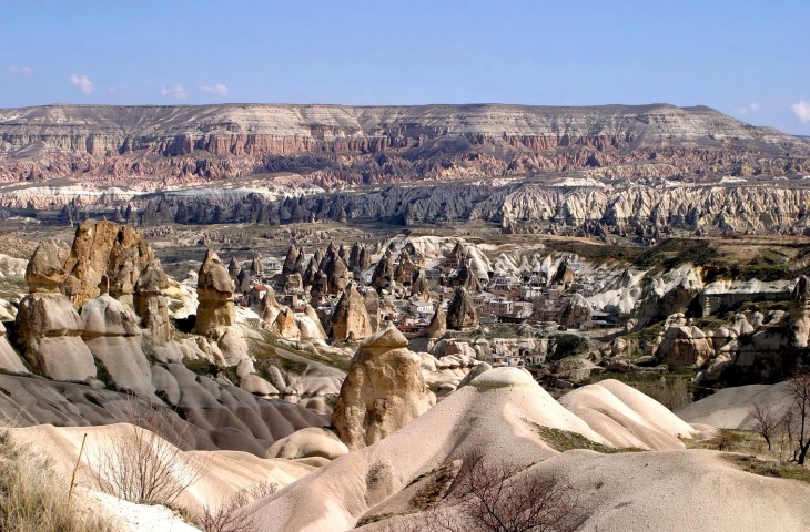 Provincia Nevsehir en Turquía donde se ubican cientos de ciudades subterráneas 