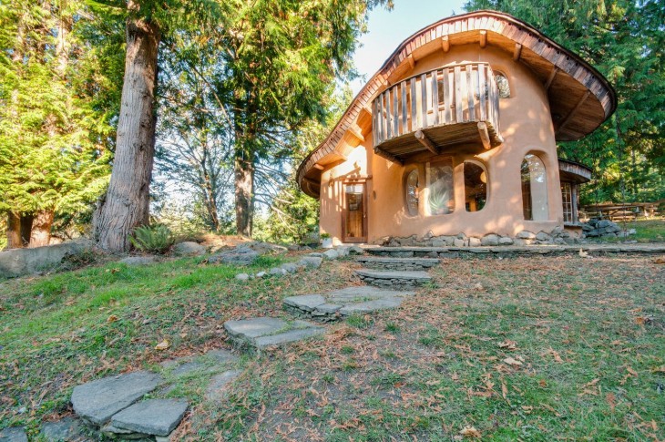 Casa única en Mayne Island, Canadá