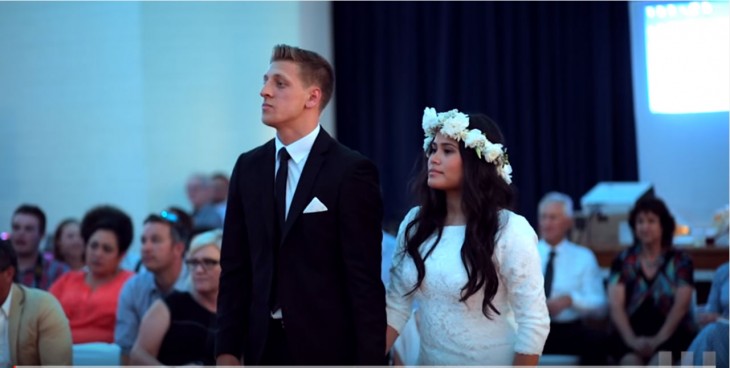 NOVIOS BODA HAKA HASTA EL LLANTO