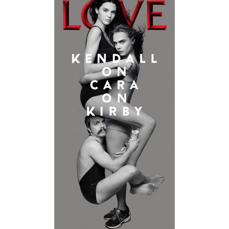 PORTADA DE AMOR CON CARA DELEVINGE Y KENDALL JENNER