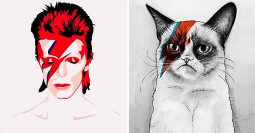 artistas rinden tributo al fallecido artista de rock David Bowie