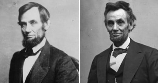 fotografías de 10 presidentes de Estados Unidos que los muestra antes y después de su mandato