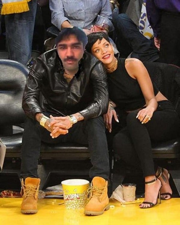 una foto con rihanna