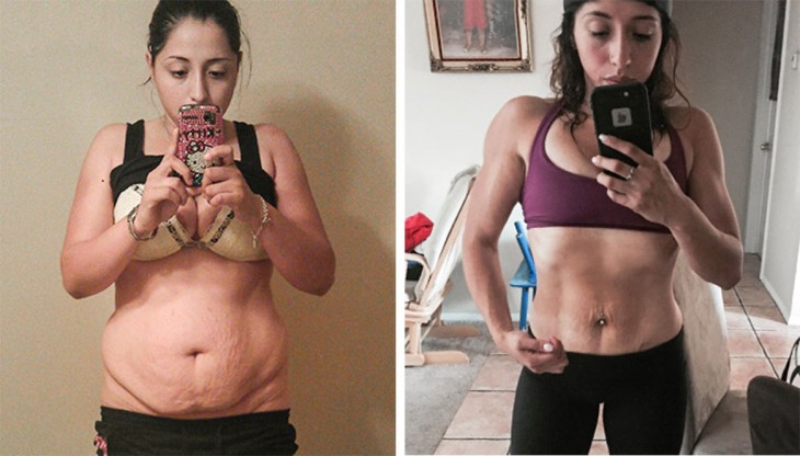 Vanessa García tuvo un desorden alimenticio luego de su primer embarazo.Ella tomó como excusa éste para poder seguir comiendo. Luego de un año se hizo consciente de su problema por lo que inició un plan alimenticio y lograr bajar esos 18 kilos