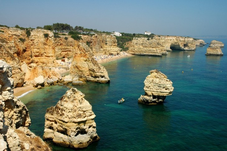 Playa Da Marinha,Portugal