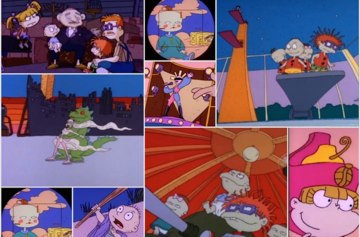 CARICATURAS DE LOS RUGRATS DE LOS 90