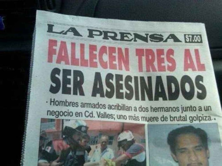 FALLECEN TRES AL SER ASESINADOS