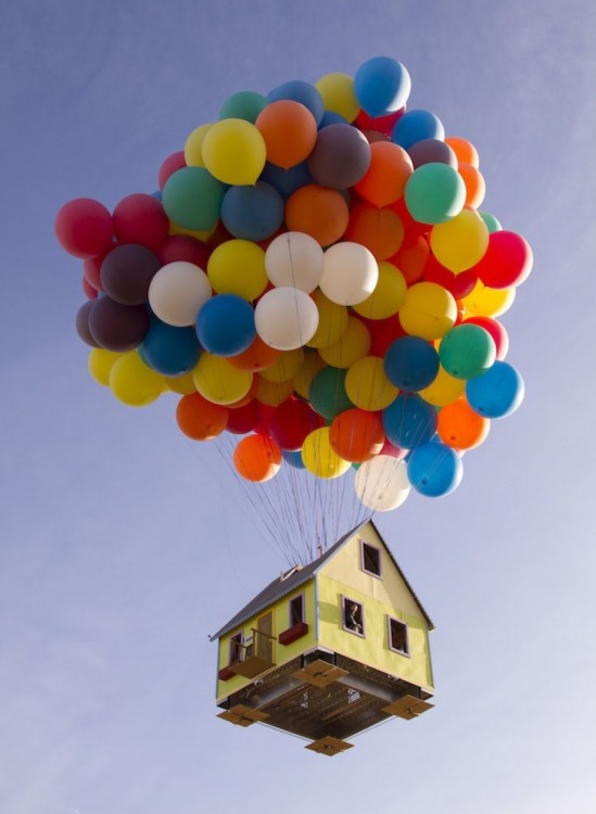 National Geographic recrea la casa de la película UP 