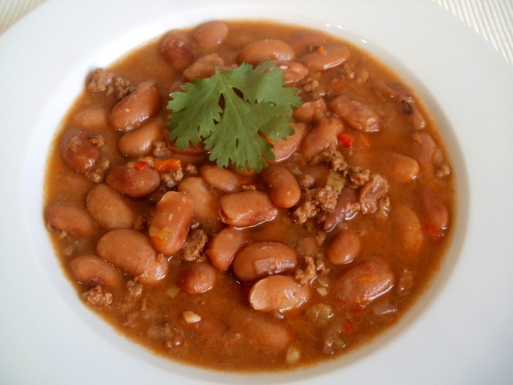 Plato de frijoles 