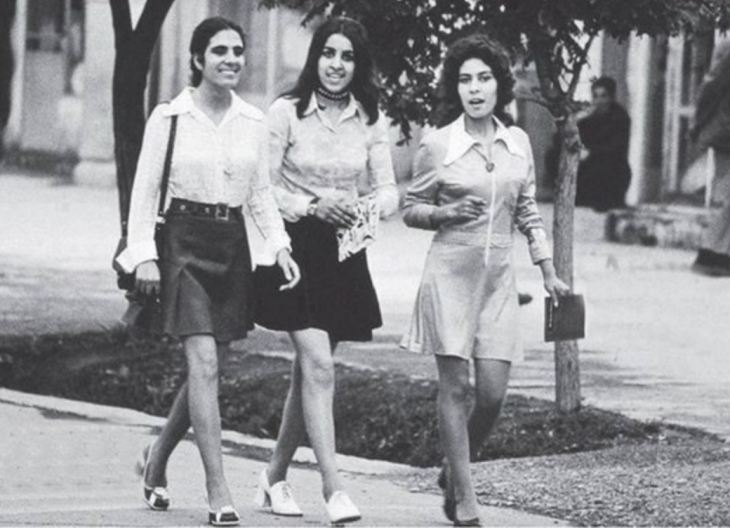 Así se vestían en Irán en 1970