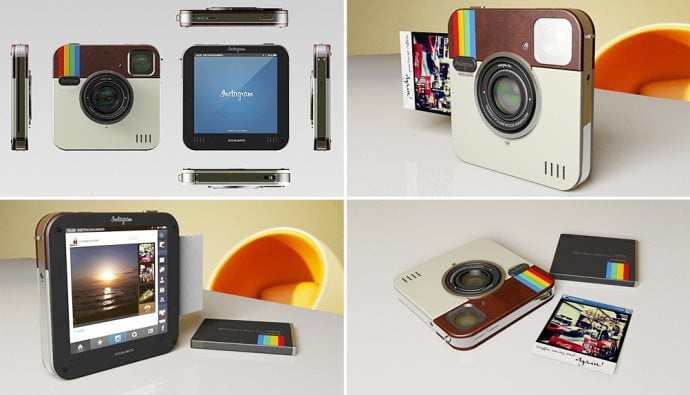 Cámara Fotográfica Instantánea Polaroid Socialmatic en su versión de instagram