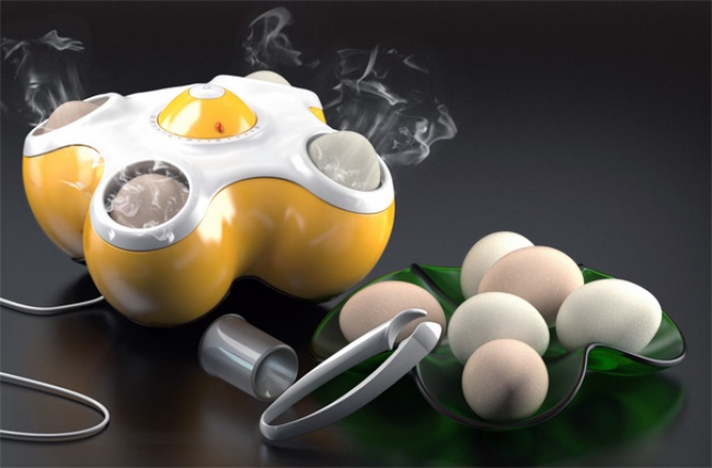 máquina portátil para cocer huevos 