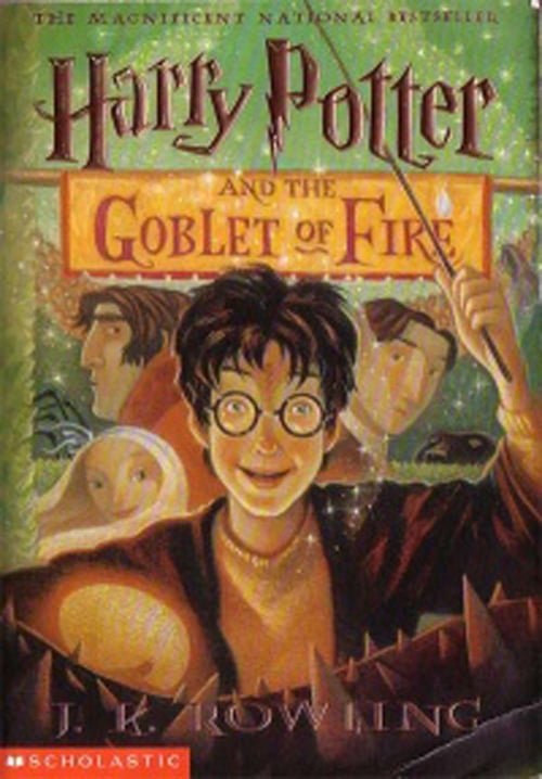 Libro Harry Potter y el cáliz de fuego (Scholastic) 