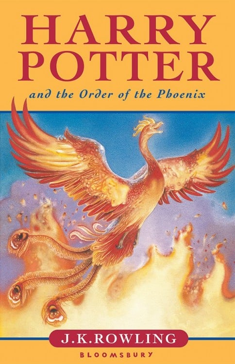 Libro Harry Potter y la orden del Fénix 