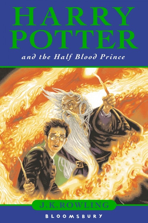 ejemplar del libro Harry Potter y el Príncipe Mestizo 