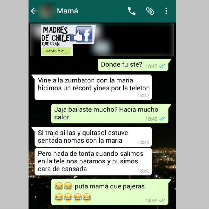 Una mamá a la que le gusta la zumba