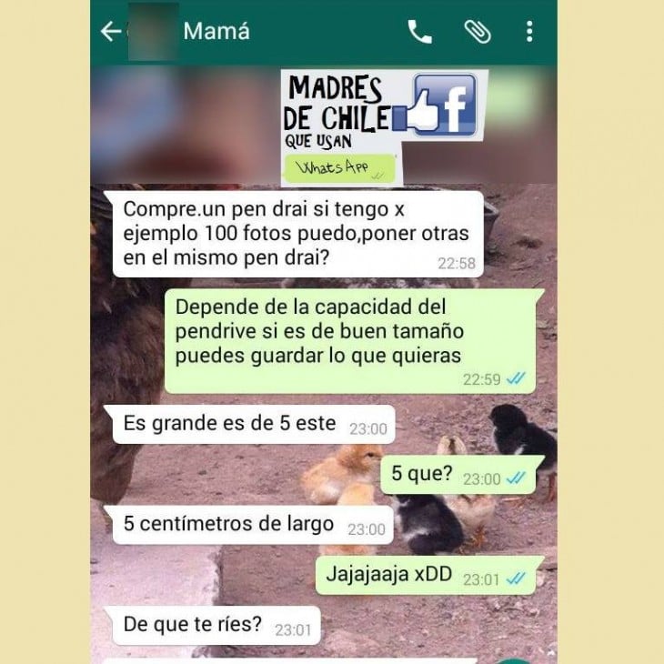 mamá que hace compras inútiles