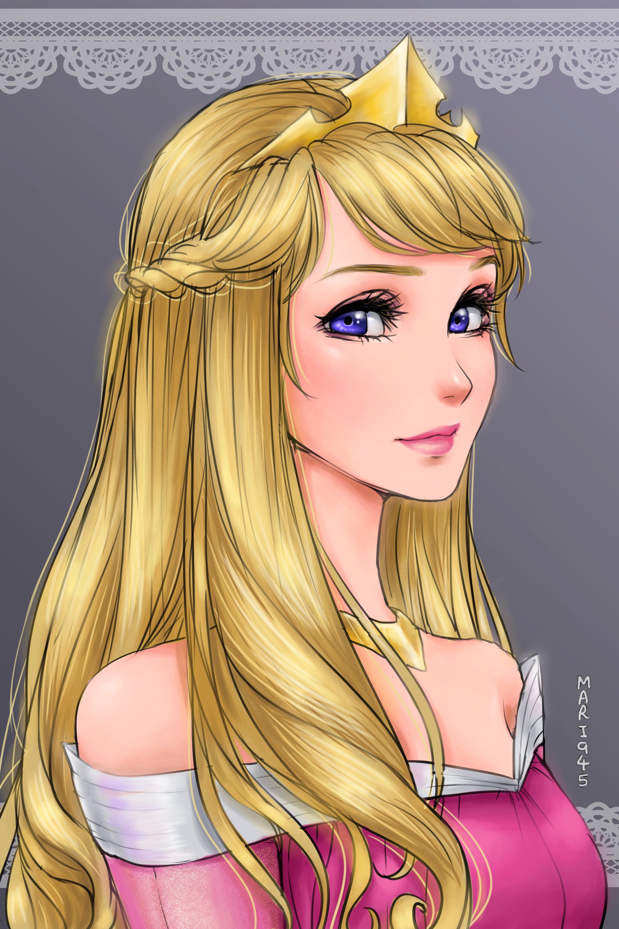 Así lucirían las Princesas Disney si fueran al estilo Anime