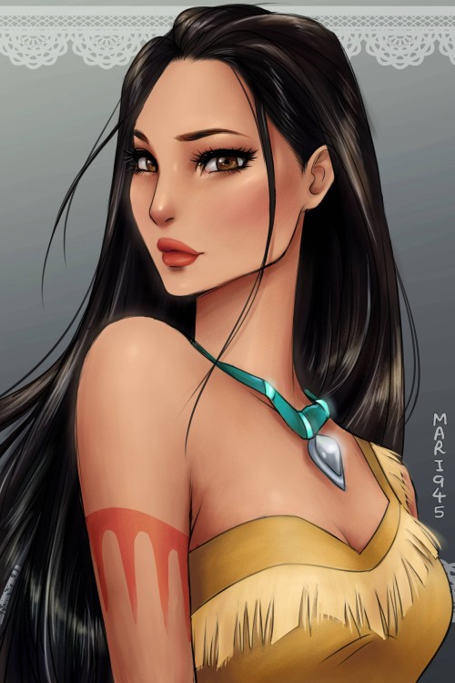 POCAHONTAS VERSIÓN ANIME