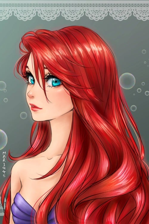 ARIEL VERSIÓN ANIME