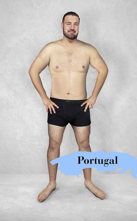 Photoshop del cuerpo masculino perfecto en Portugal 