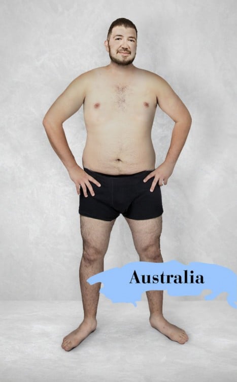 photoshop del cuerpo masculino perfecto en Australia 
