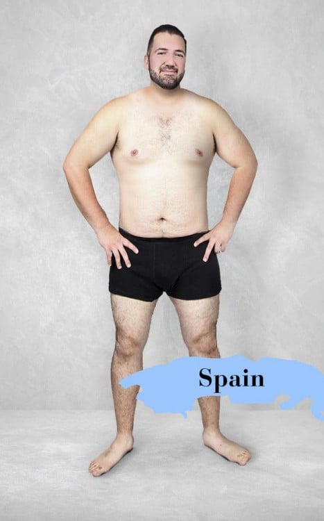 Cuerpo masculino perfecto en España 