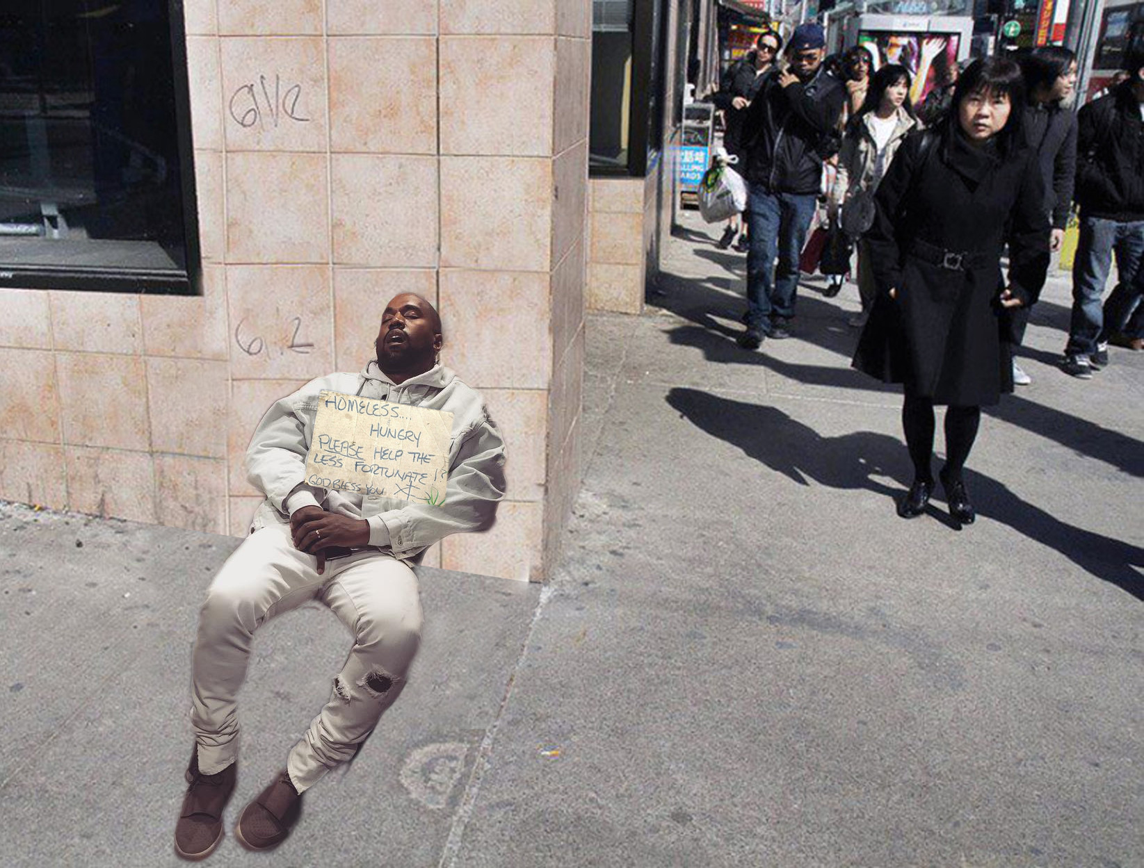 Internet trollea a Kanye West por haberse quedado dormido