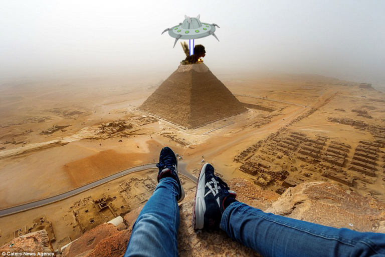 Reddit trolea a chico alem n que escal la pir mide de giza