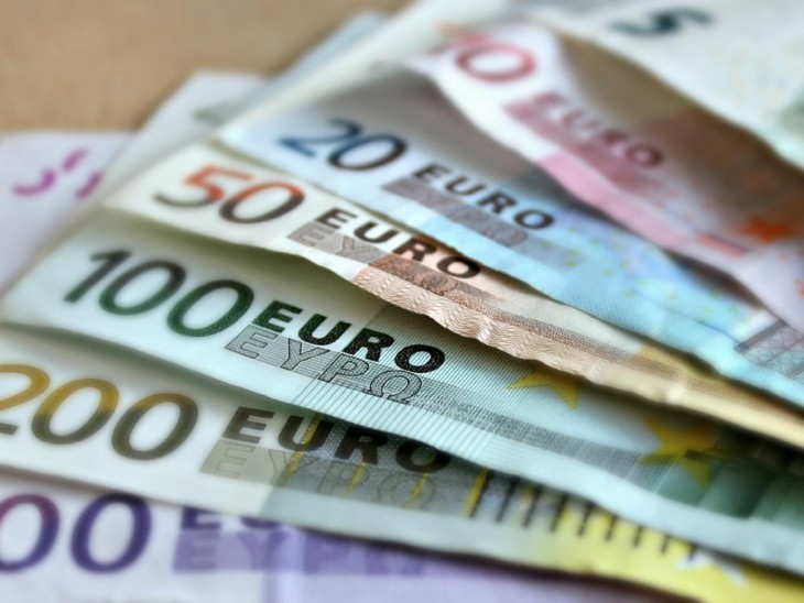 billetes de euros 