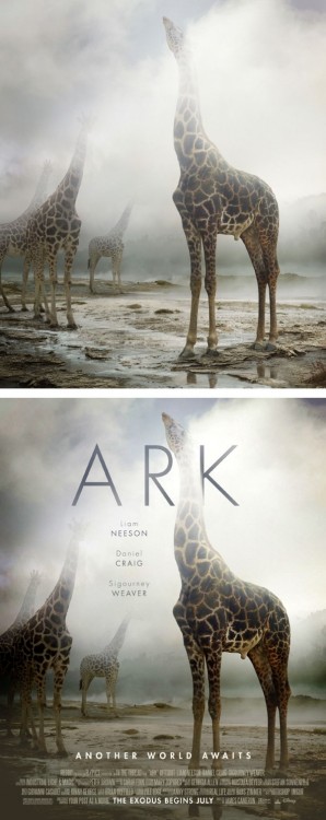 poster falso de una película titulada "Ark" 