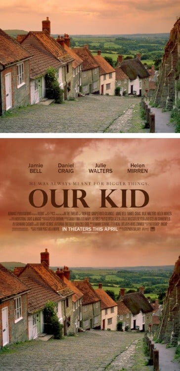 poster falso de una película titulada "Our Kid" 
