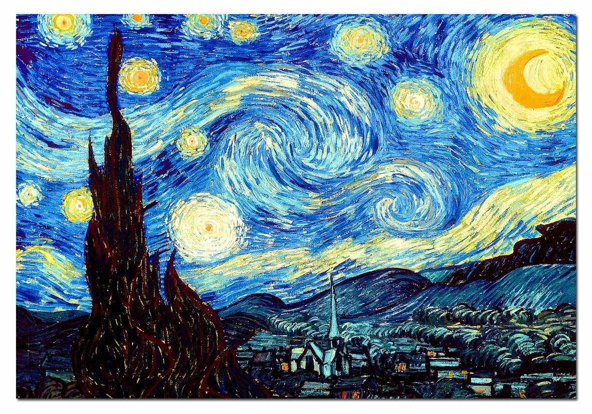 A 100 años descubren esto en La Noche Estrellada de Van Gogh