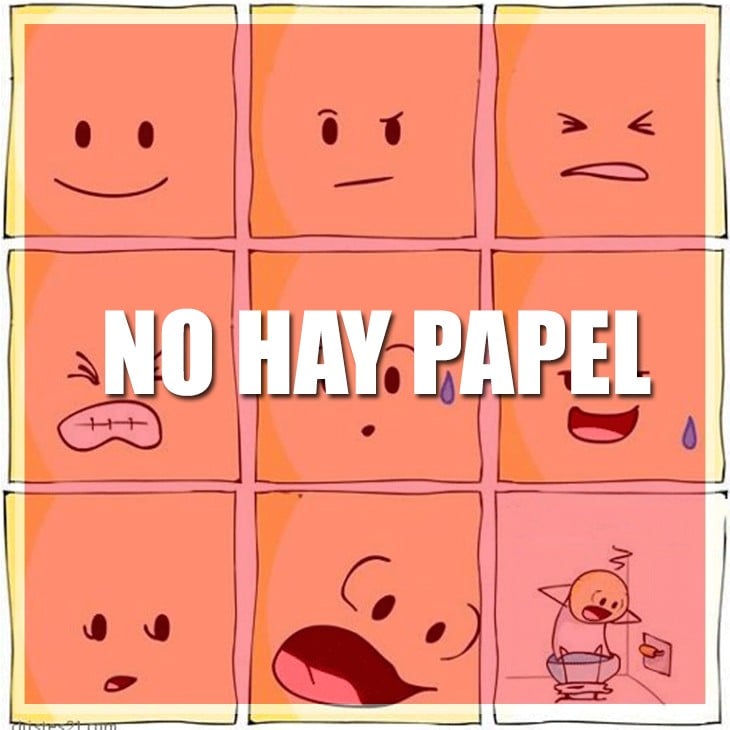 NO HAY PAPEL