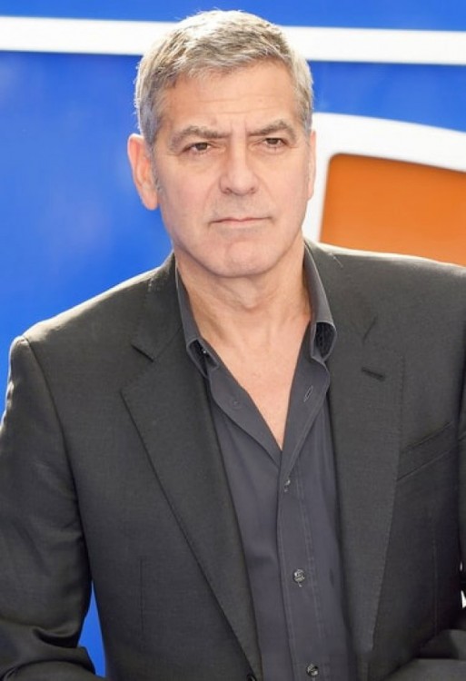 fotografía del famoso actor George Clooney