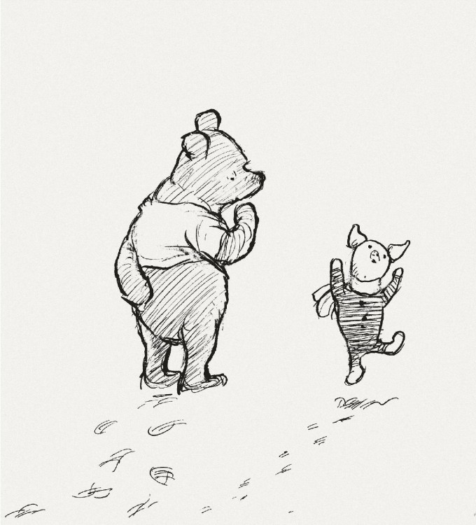 ILUSTRACIONES DE POOH 1