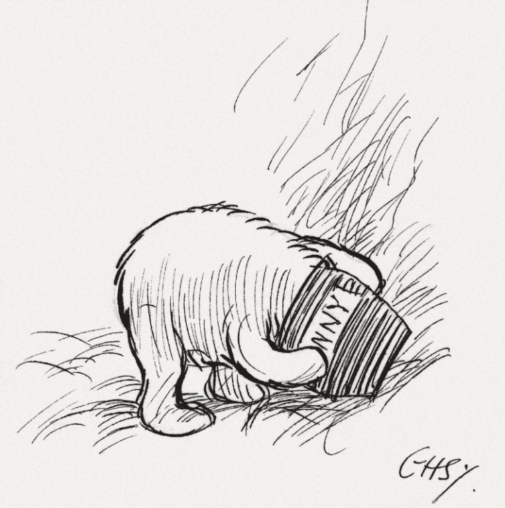 ILUSTRACIONES DE POOH 16