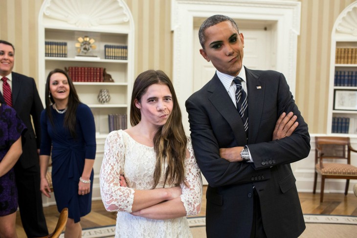 OBAMA CON UNA ARTISTA FAMOSA EN SNAPCHAT