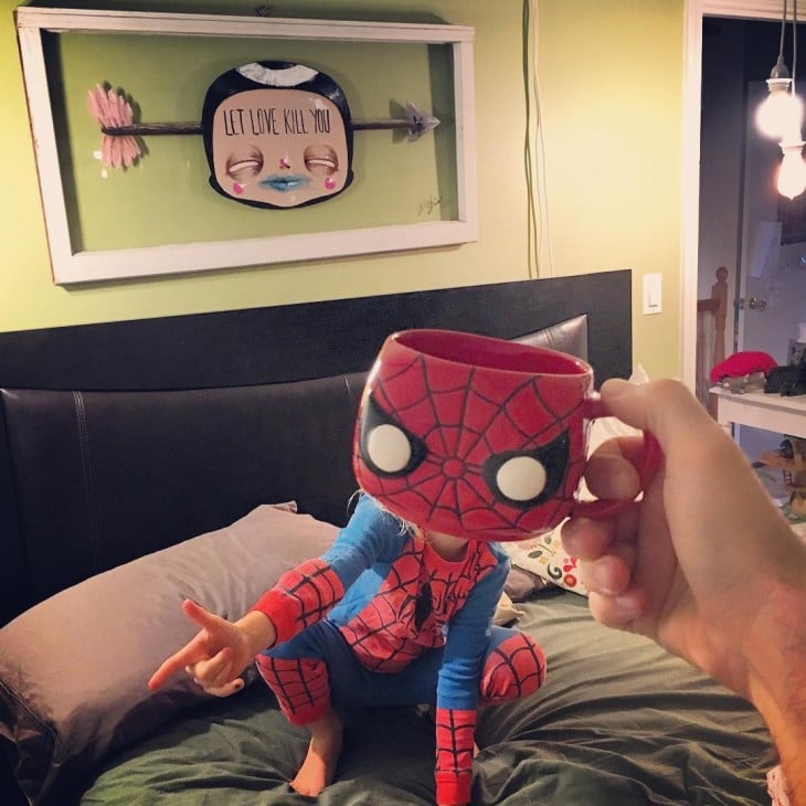 TAZA SPIDERMAN