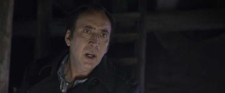 nicolas cage asustado