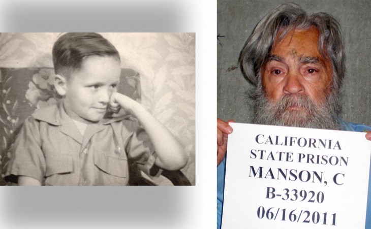 Así lucía Charles manson de pequeñop