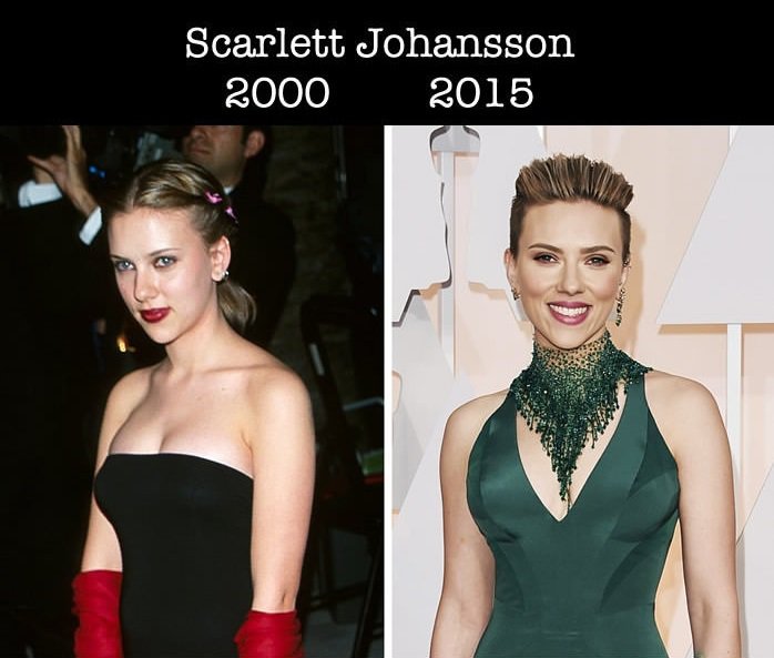Así ha cambiado Scarlett Johansson desde su primer nominación al Óscar 