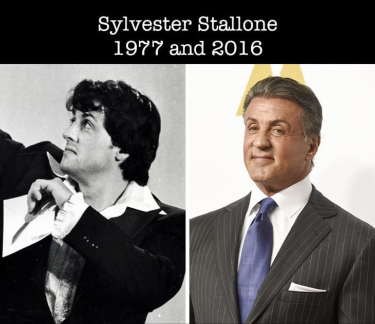 Así luce Sylvester Stallone desde su primer óscar a la actualidad 