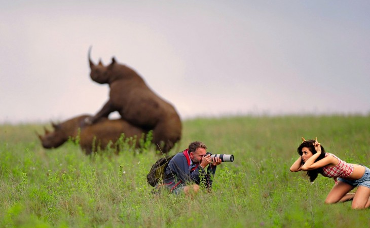 REDDIT FOTÓGRAFO TOMANDO FOTO A CHICA GUAPA MIENTRAS LOS RINOS CUPULAN