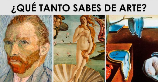 Test ¿Que tanto sabes de arte?