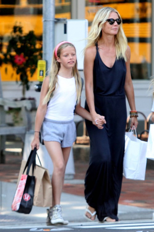 Gwyneth Paltrow y su hija Apple 