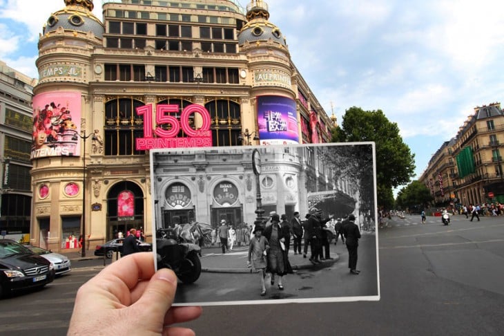 Boulevard Haussmann Le Printemps, 