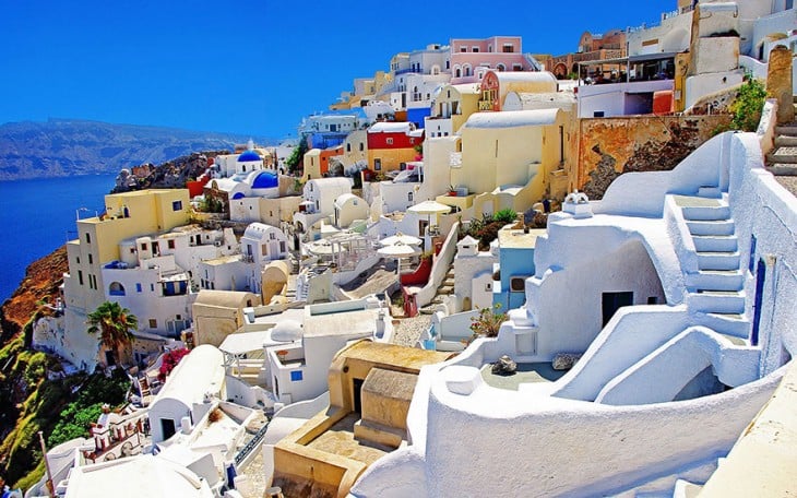 Calles de Santorini, en Grecia