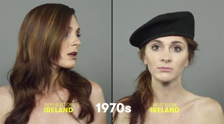 MUJERES IRLANDESAS DE LOS 70'S